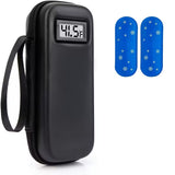 حقيبة تبريد الإنسولين مع شاشة حرارية – صندوق تخزين طبي محمول مع عبوتي تبريد