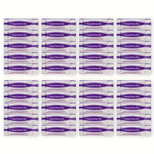 أكياس غسول الأنف الملحي 2.7 غرام – Nasal Rinse Mix Pack لتنظيف الأنف وتخفيف الاحتقان للبالغين